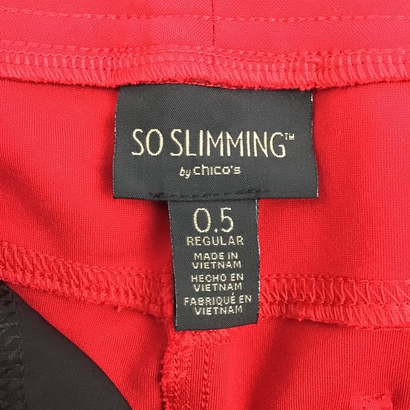 So Slimming By Chico's Pants Size 0.5 Reg. (z3) - Picture 7 of 8